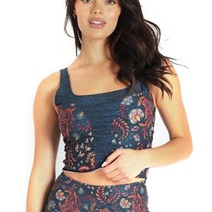 Floral Patterned Tank Top